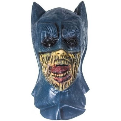 Korbi Profesionálna latexová maska Zombie Batman Halloween