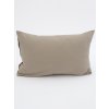 MKLozkoviny.sk Krepová obliečka na vankúš Renforcé 40 × 60 cm - Julia sivohnedá- -