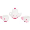 Small Foot Dřevěný čajový set srdce