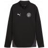 Puma | Manchester City Training 1/4 Zip Top Jr 2025/26 | čierna| 116