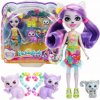Mattel ENCHANTIMALS Sunshine Beach rodinka lemurů Lorinda Lemur HRX86