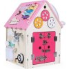 2Kids Toys Activity board Domček ružový