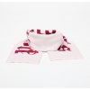 Šál Palm Angels Kids Logo Knit Scarf Rose Pink/ Brick Red Universal Universal