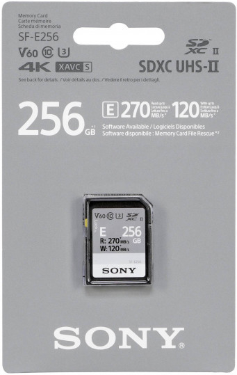 Sony SDXC Class 10 256GB SFE256-501615