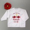 Krstová košieľka folklórna- dievčenská: Folklórny vzor