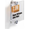 Durable Informačná tabuľka Crystal Sign 105 x 105 mm