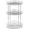 AQUALINE CHROM LINE drôtená polica rohová trojitá, chróm 37015 - Aqualine