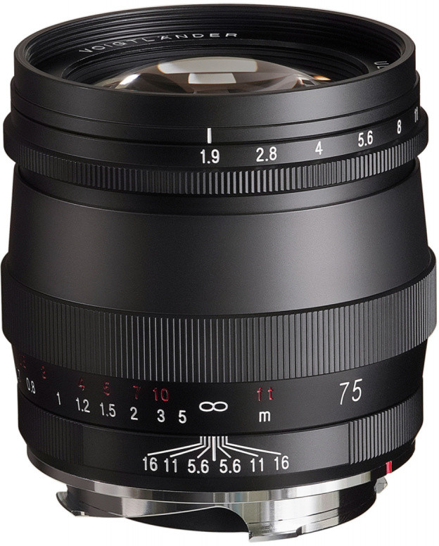 Voigtlander 75 mm f/1.9 Ultron MC M