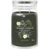 Yankee Candle Aromatická sviečka Signature sklo veľké Silver Sage & Pine 567 g