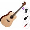 LAG T70D DELUXE SET Natural Satin Akustická gitara