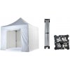Nožnicový párty stan 3x3 m TENTino SMALL HEXAGON Farba opláštenia: 1A - BIELA