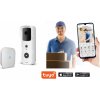 delight Sada smart Wi-Fi videovrátnika - s akumulátorom - MicroSD, FHD, PIR - biela