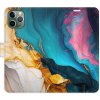 Flipové puzdro iSaprio - Colourful Marble - iPhone 11 Pro