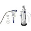 Sapho Kerasan Ego-Flo - Úsporný splachovací mechanizmus na WC kombi, chróm 752101