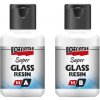 Číra živica Super Glass Pentart 1:1 - 2 x 40 ml (dvojzložková živica)