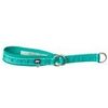 Obojek Hurtta Casual ECO polostahovák paví zel. 45-55cm