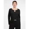 Čierna dámska blúzka s dlhým rukávom ORSAY S