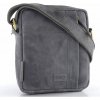 Kožená crossbody kabela šedá BLC-24-2644