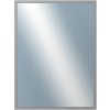 DANTIK - Zrkadlo v rámu, rozmer s rámom 60x80 cm z lišty KASSETTE svetlo šedá (3077)