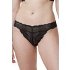 Triumph Kalhotky Triumph Lift Smart Highleg Brazilian EX 0004 000S 0004 čierna