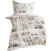 Jerry Fabrics Obliečky mikroflanel Home sweet home 140 × 200, 70 × 90 cm