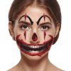 Tetovanie na tvár Klaun horror 30x14cm
