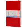 Skicar Moleskine - tvrdé dosky, L - červený