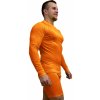 SPORT NANO tričko dlhý rukáv .pánske .XS .oranžová