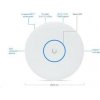 Ubiquiti U7-Pro-XG, Ceiling-mounted 6-stream WiFi 7 AP with 10/5/2.5/1 GbE support, biely.