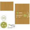 LUMA Eco Kraft, pevné obaly na zošit A5, z kraftového papiera (5ks)