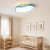 IKO LED stropná lampa s diaľkovým ovládačom – Modrý oblak