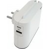 Legrand 2 zásuvky s USB a USB-C biela L049401 - Rozbočovacia zásuvka