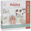 Little Dutch Puzzle 6v1 Farma 21x21x5