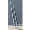 Hliníkový jednodielny rebrík ALVE EUROSTYL, 1x11 priečok, dĺžka 3,13 m