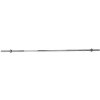 Vzpieračská tyč inSPORTline - rovná 160cm/25mm so závitom a objímkami