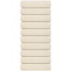 Kúpeľňové osušky, 10 ks, krémové, 70x140 cm, bavlna 100 %