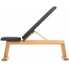 NOHrD WeightBench Oak (Dub) Genuine Leather Black