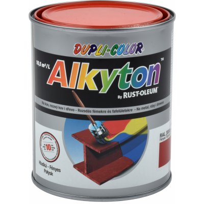 Rust Oleum Alkyton antikorózna farba na hrdzu 2v1 RAL 6011 Zelená rezedová 750 ml