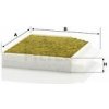 MANN Filter vnutorneho priestoru FP 26 023 OL.GOLF VI,IBIZA 2.0TDI 08-