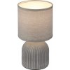 Brilo - Stolová lampa INO 1xE14/10W/230V sivá 7538014 + záruka 3 roky zadarmo