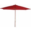 Design-Shop Slnečník Florida Ø 3m - polyester/drevo - bordeaux