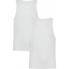 Pánske funkčné tielko Under Armour PERFORMANCE COTTON TANK (2-PACK) biele 6007622-100 - L