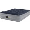 Nafukovací matrac Outwell Superior Double w/ Built-in Pump Farba: modrá/sivá