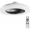 Noaton 12058B Triton, čierna, stropný ventilátor so svetlom