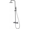 Imex BDM039/BGM MONZA duálny sprchový systém black gun metal