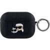 Karl Lagerfeld Embossed Karl and Choupette Heads obal pre AirPods Pro - čierny 3666339283568 - možnosť vrátiť tovar ZADARMO do 30tich dní