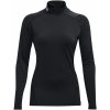 Pánske kompresné tričko s dlhým rukávom Under Armour HG ARMOUR COMP MOCK LS čierne 1369606-001 - XXL