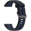 Techsuit - Watchband 20mm (W053) remienok pre Samsung Galaxy Watch 4/5/Active 2, Huawei Watch GT 3 (42 mm)/GT 3 Pro (43 mm) – tmavomodrý KF2328212