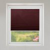 FOA Plisé roleta, s profilom Classic, Priesvitná, Bordó, P 025 , 90 x 60 cm