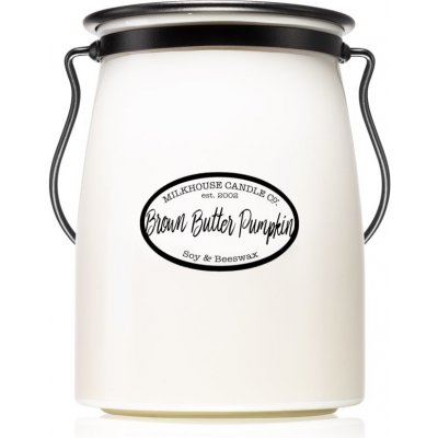 Milkhouse Candle Co. Creamery Brown Butter Pumpkin vonná sviečka Butter Jar 624 g